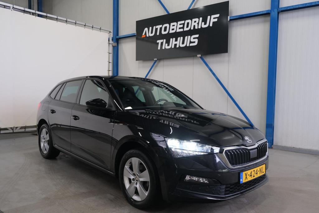 Skoda Scala 1.0 TSI Sport Business Automaat - N.A.P. Airco,, Scala, Gebruikt, 610 kg, Zwart
