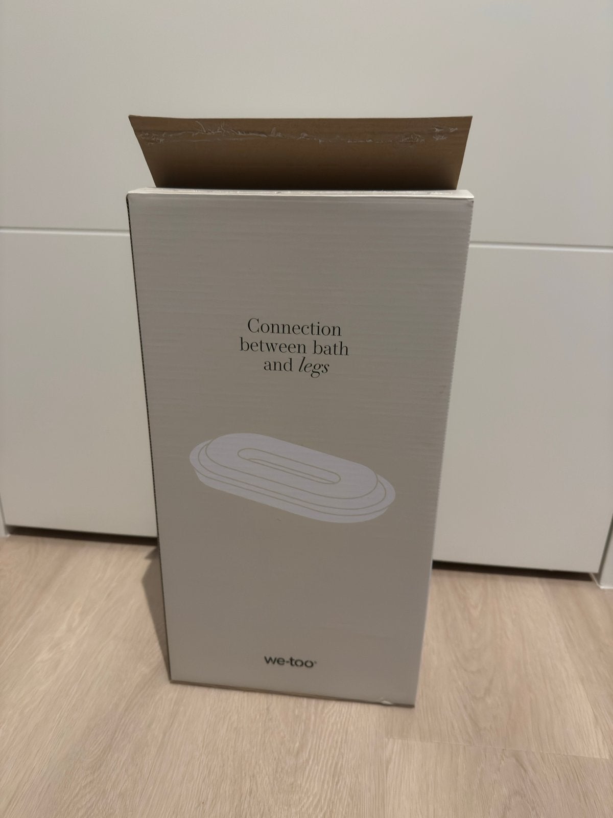 We-Too Badstandaard Base - Oatmeal - Nieuw in doos, Kinderen en Baby's, Badjes en Verzorging, Overige typen, Nieuw, Standaard