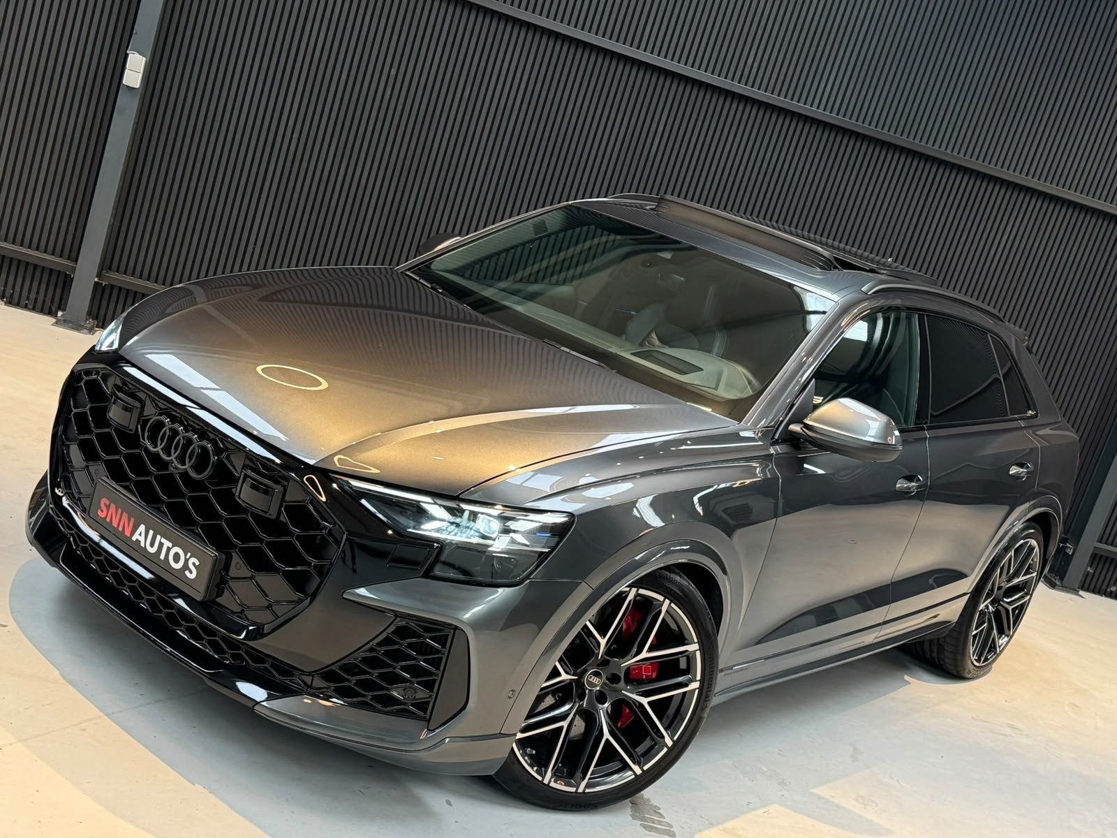 Audi Q8 4.0 TFSI RSQ8 Quattro Performance Keramisch|Massage|, Auto's, Automaat, Dealer onderhouden, Gebruikt, 8 cilinders