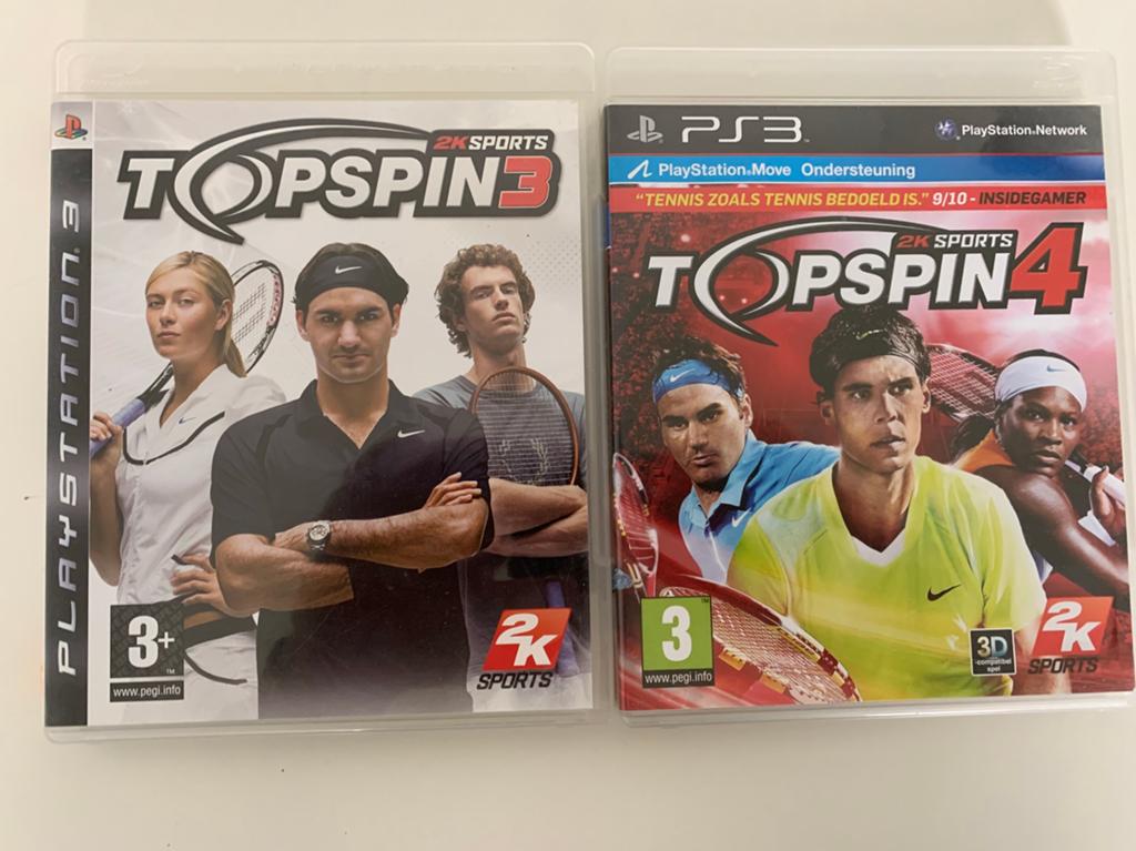Ps3 2x Tennis, Ophalen of Verzenden, Zo goed als nieuw, Sport, 3 spelers of meer