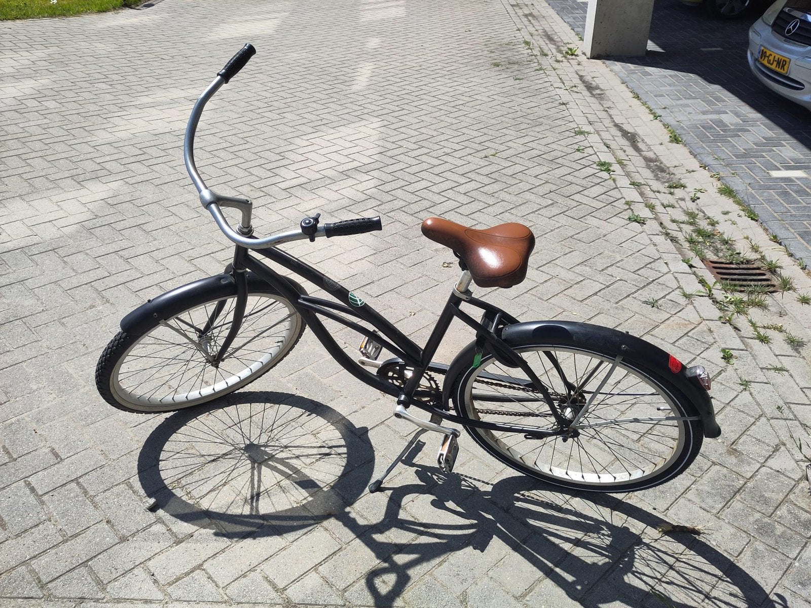 Fiets, Ophalen, Gebruikt, Staal, Terugtraprem