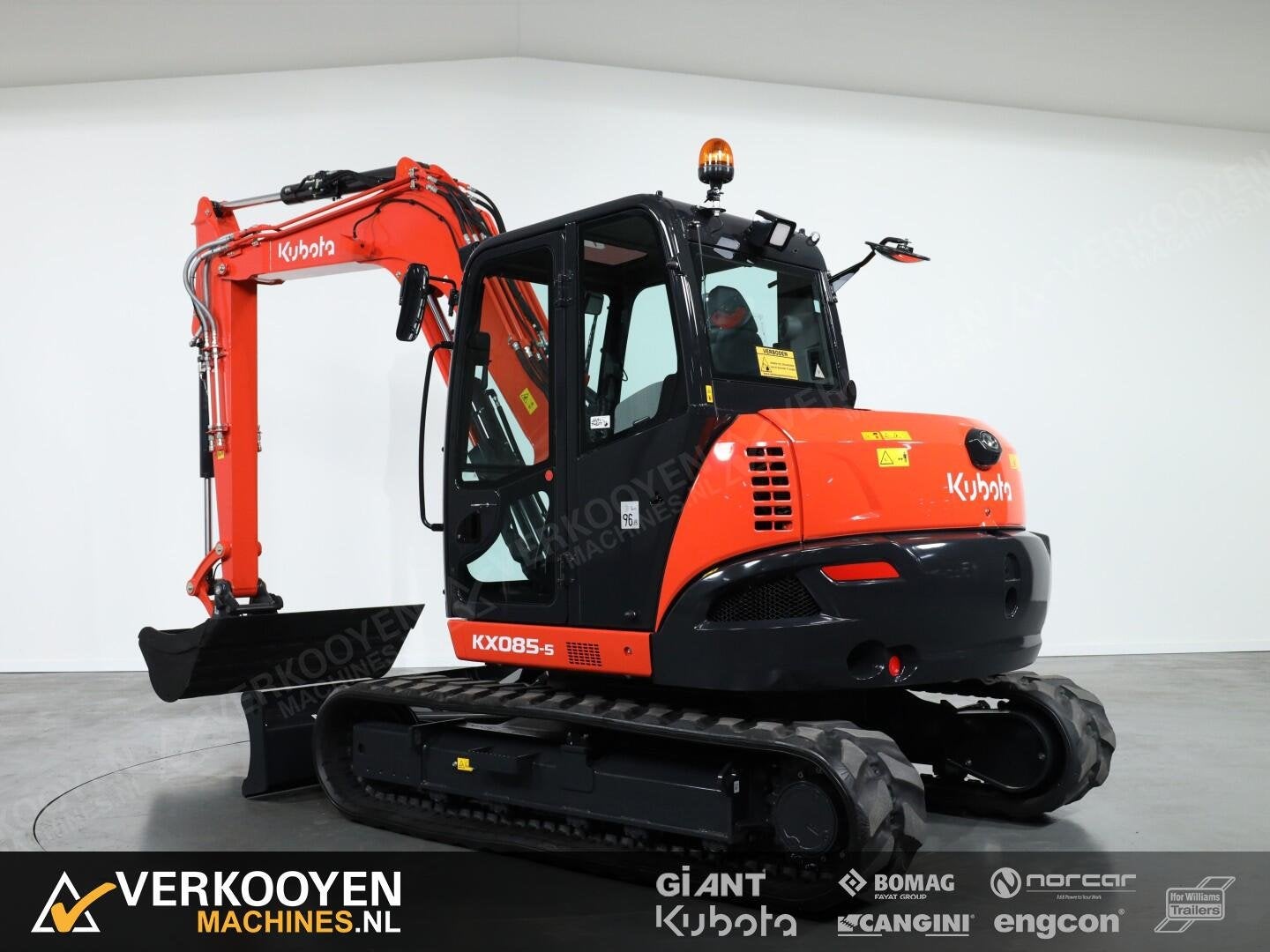 2026 Kubota KX085-5 Mono VK10778, Graafmachine