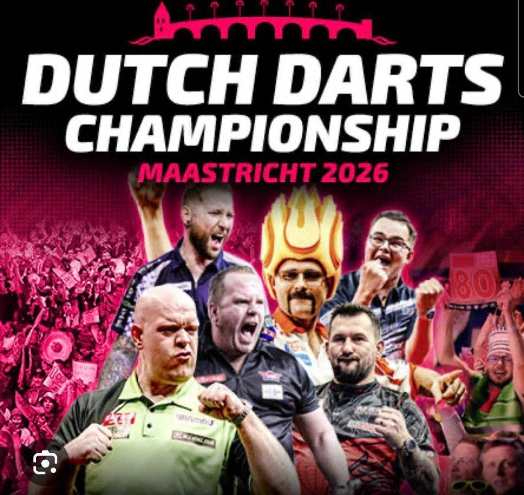 8x dutch darts tickets maastricht 17 oktober, Drie personen of meer