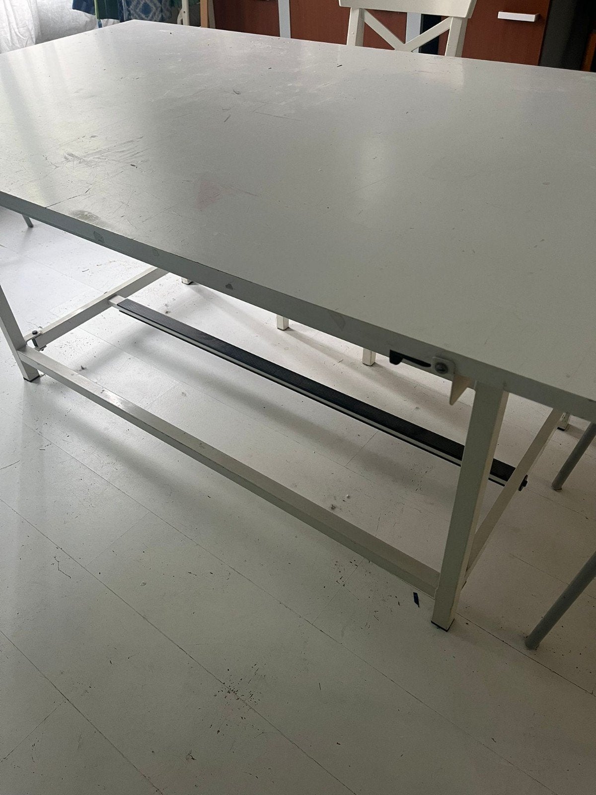 Architecten teken  werk atelier tafel Biefffe, Huis en Inrichting, Bureaus, Ophalen, Gebruikt