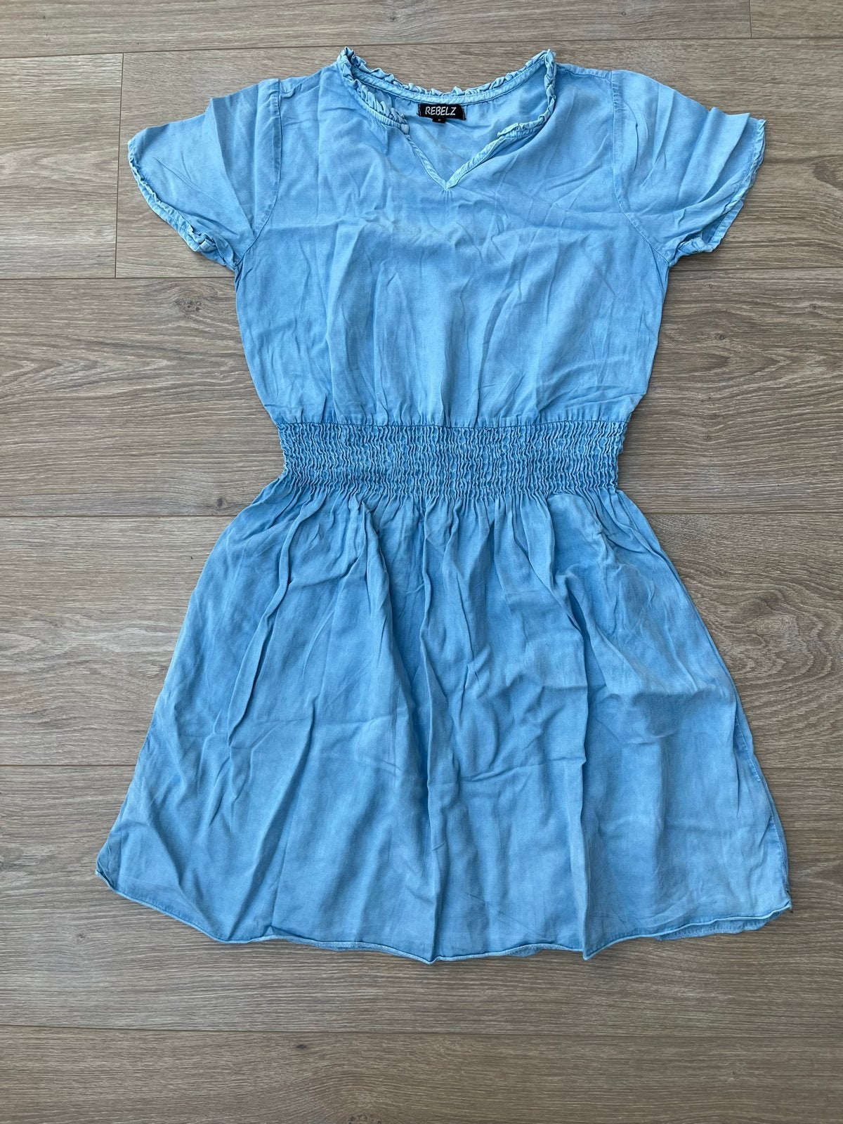 Rebelz jurkje -  maat S, Kleding | Dames, Blauw, Ophalen of Verzenden, Zo goed als nieuw, Maat 36 (S)