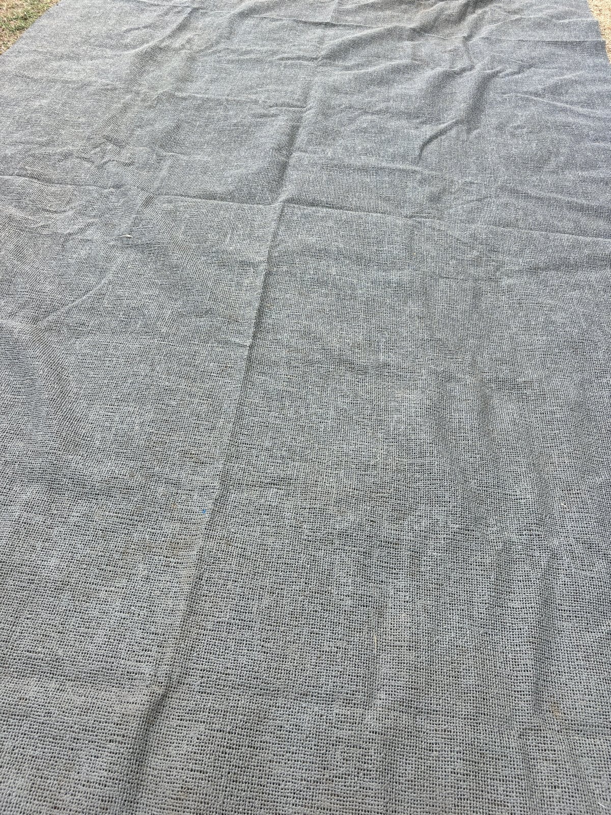 Grijs tenttapijt 2,5 x 6 meter, Ophalen, Gebruikt