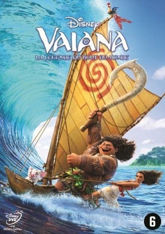 Disney - Vaiana, Tekenfilm, Verzenden, Amerikaans, Nederlands