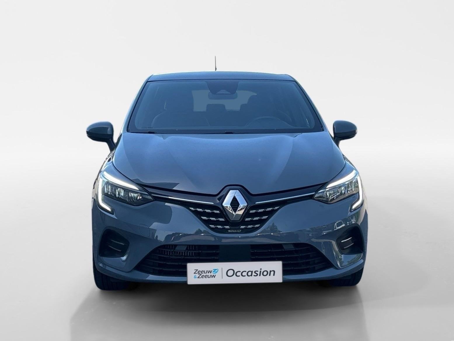 Renault Clio 90PK TCe Intens | Trekhaak | Armsteun | Navi |, 12 maanden, Gebruikt, Parkeersensor, Leder en Stof