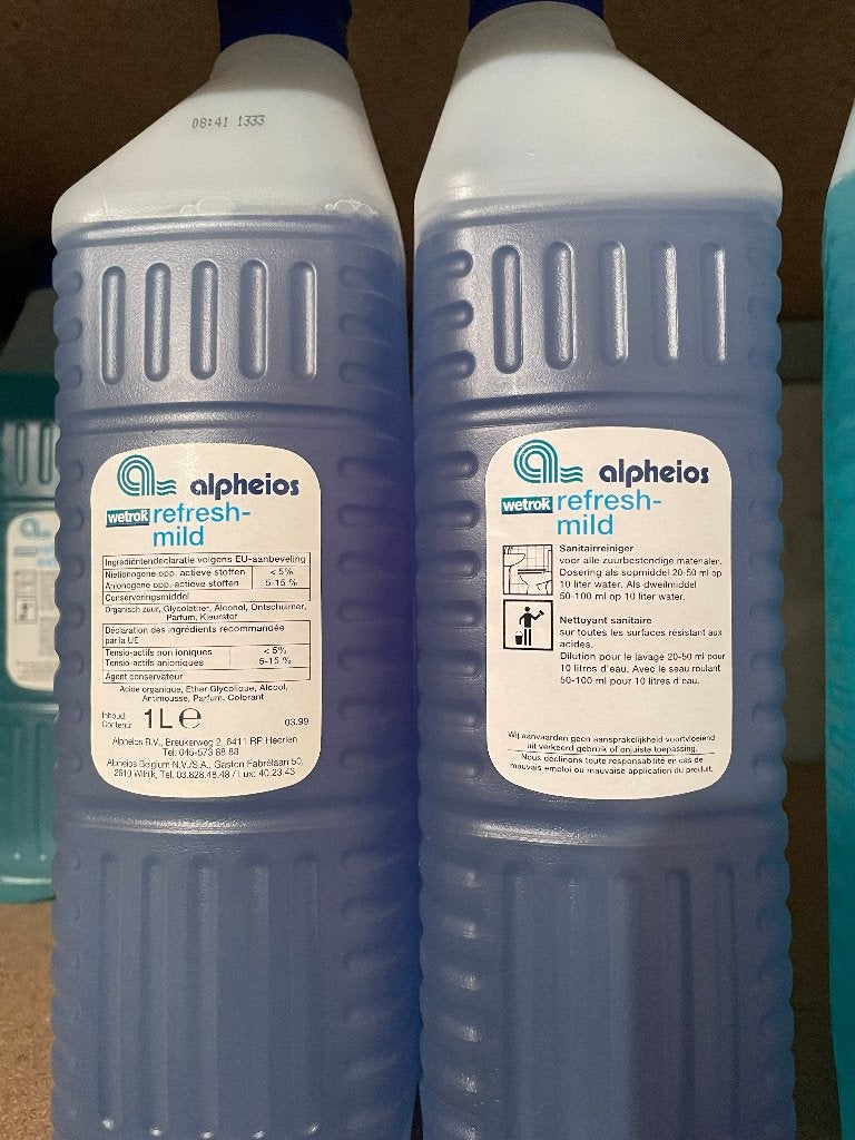 Alpheios Wetrok Refresh-Mild Sanitairreiniger 1L, Ophalen, Schoonmaakmiddel