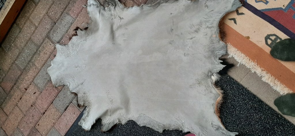 Geitenvel, 50 tot 100 cm, Bruin, Zo goed als nieuw, Overige vormen