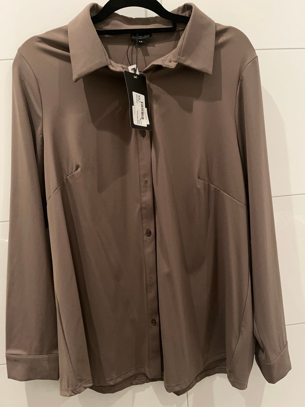Exxcellent Blouse Bess Bronze Maat 44, Kleding | Dames, Ophalen of Verzenden, Nieuw, Maat 42/44 (L), Overige kleuren