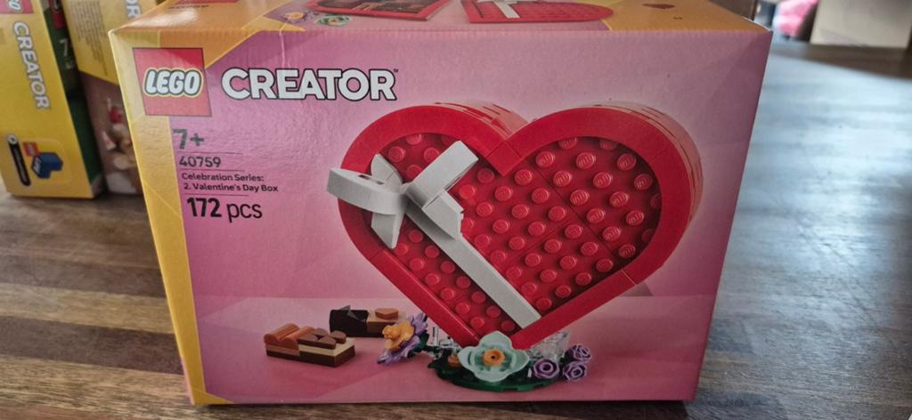 LEGO Creator 40759 Valentijnsdag Doos Nieuw in Doos, Lego, Nieuw, Ophalen of Verzenden, Ongeopend/sealed