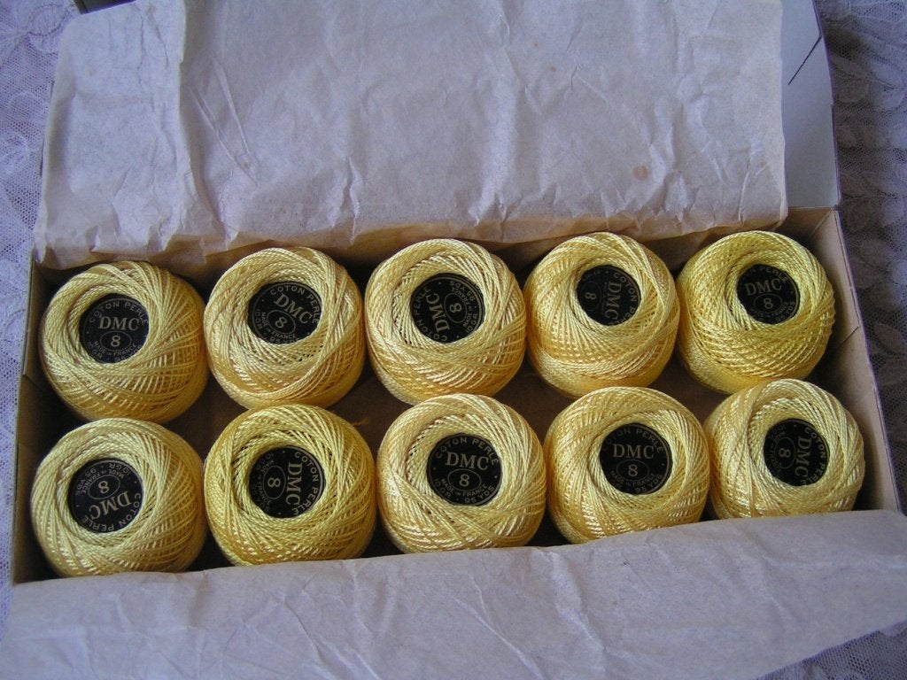 doosje bolletjes DMC nr 8 nr EE 478, Verzenden, Nieuw, Borduurgaren of Zijde