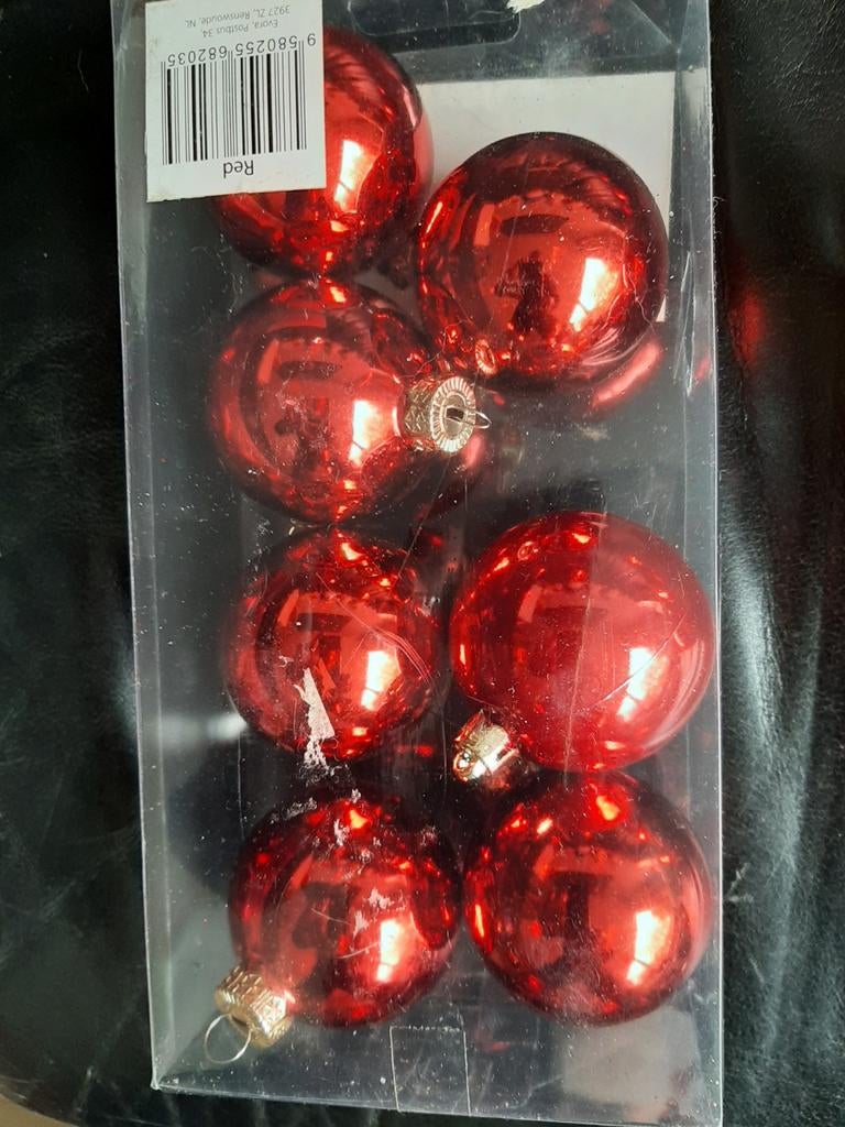 Kerstballen, Diversen, Ophalen of Verzenden, Gebruikt