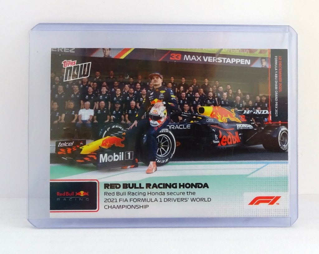 Max Verstappen Topps Now 085 Championship 2021, Verzamelen, Ophalen of Verzenden, Zo goed als nieuw, Formule 1
