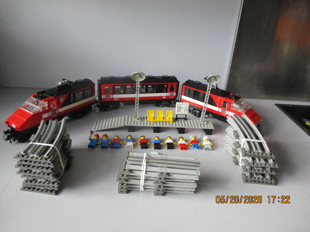 12v 7745 LEGO TVG Trein + OVP in echt zeer goede staat!!, Kinderen en Baby's, Speelgoed | Duplo en Lego, Overige thema's, Lego