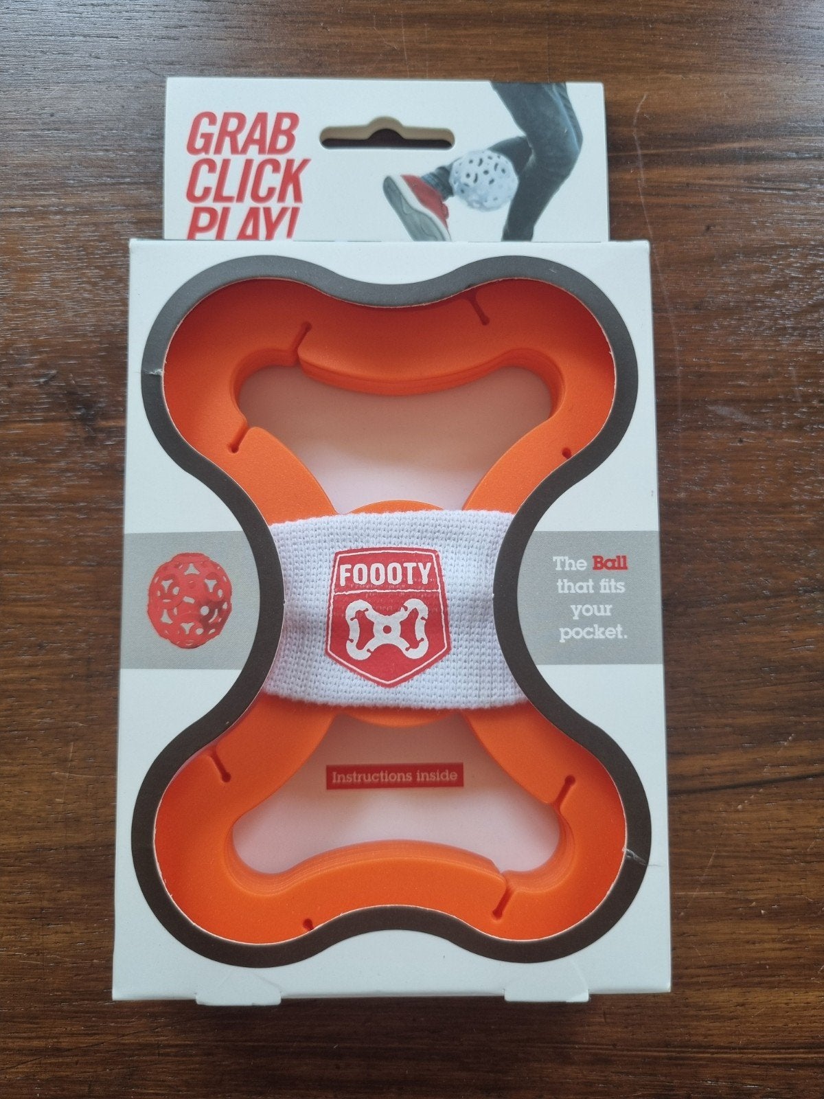FOOOTY - De bal die in je zak past - Nieuw in verpakking, Maat XL, Ophalen of Verzenden, Nieuw, Bal