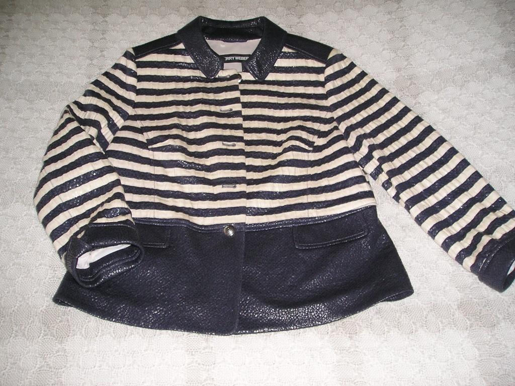 prachtig apart jasje Gerry Weber maat 42, Kleding | Dames, Ophalen, Maat 42/44 (L), Zo goed als nieuw, Jasje