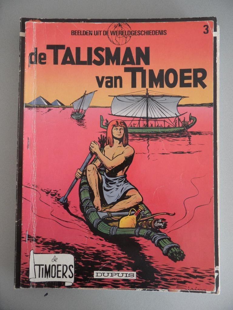 Beelden uit de Wereldgeschiedenis. De Talisman van Timoer., Boeken, Stripboeken, Eén stripboek, Ophalen of Verzenden, Gelezen