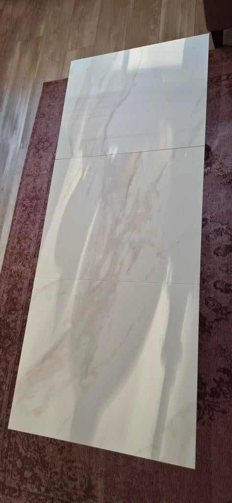 Leuke zware salontafel, Ophalen of Verzenden, Rechthoekig, 100 tot 150 cm, 50 tot 100 cm