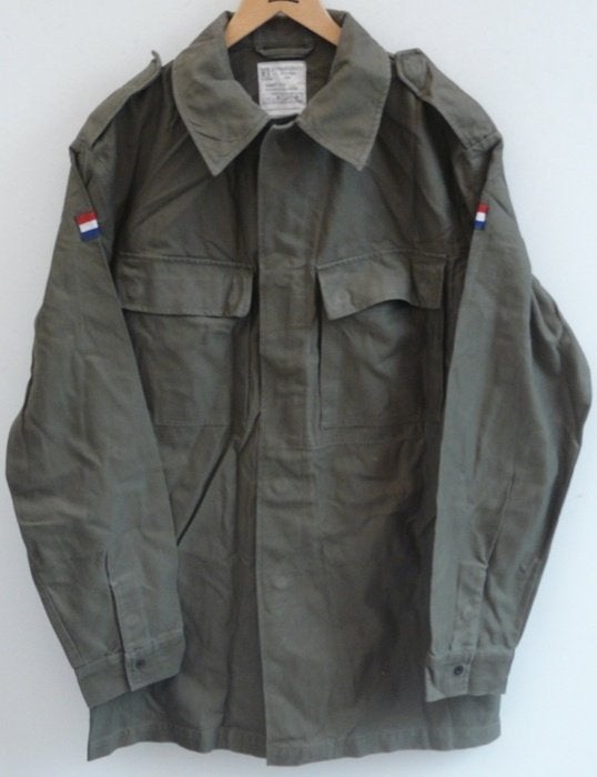Jas, Gevechts, Uniform, M78, maat: 100, KL, 1984.(Nr.6), Ophalen of Verzenden, Landmacht, Nederland, Kleding of Schoenen