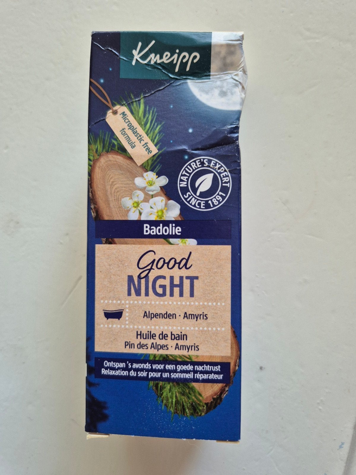 Badolie Kneipp - Goodnight Alpenden 100 ml NIEUW, Ophalen of Verzenden, Zo goed als nieuw, Overige typen