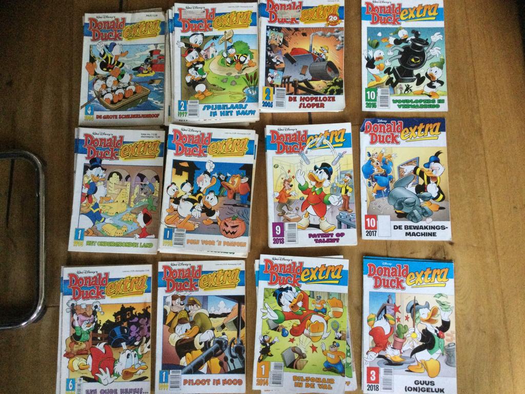 Donald Duck Extra tijdschriften, Boeken, Strips | Comics, Zo goed als nieuw, Meerdere comics, Europa, Ophalen of Verzenden