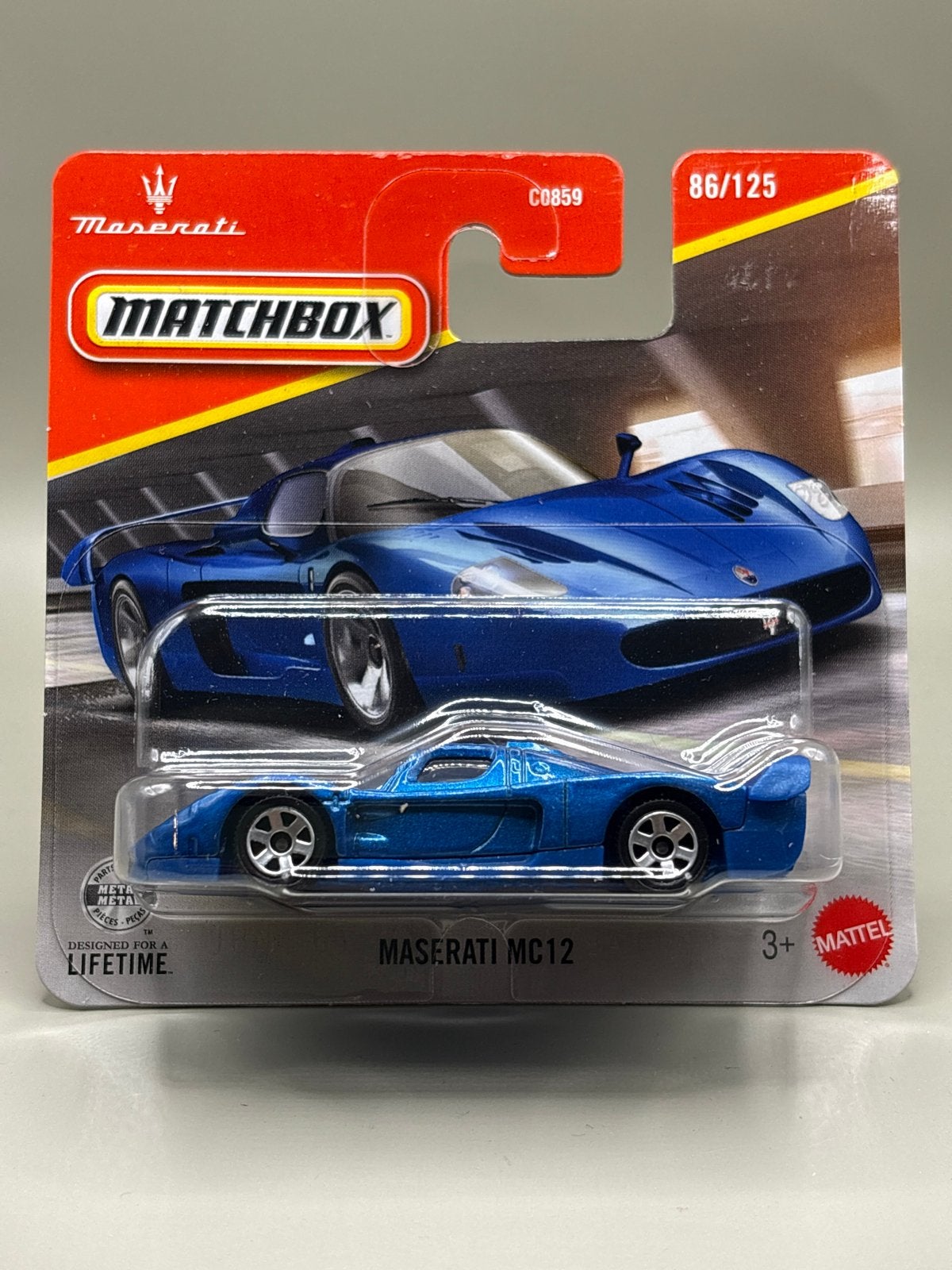 Matchbox Maserati MC12 - Nieuw in verpakking, Auto, Nieuw, Ophalen of Verzenden, Mattel