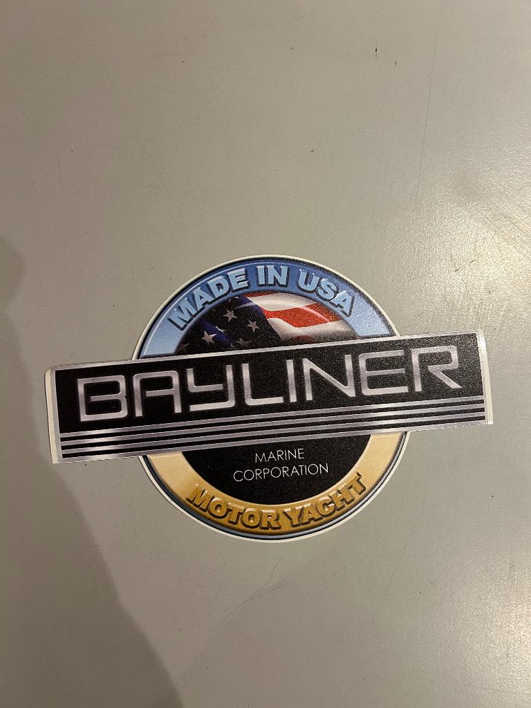 Watervast Bayliner USA boot sticker / decal, Ophalen of Verzenden, Nieuw, Overige typen