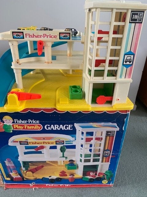 Fisher Price Garage, Ophalen, Gebruikt, Speelset