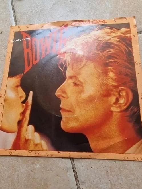 David Bowie - China Girl (Single), Gebruikt, Fotohoes, 7 inch, Ophalen of Verzenden