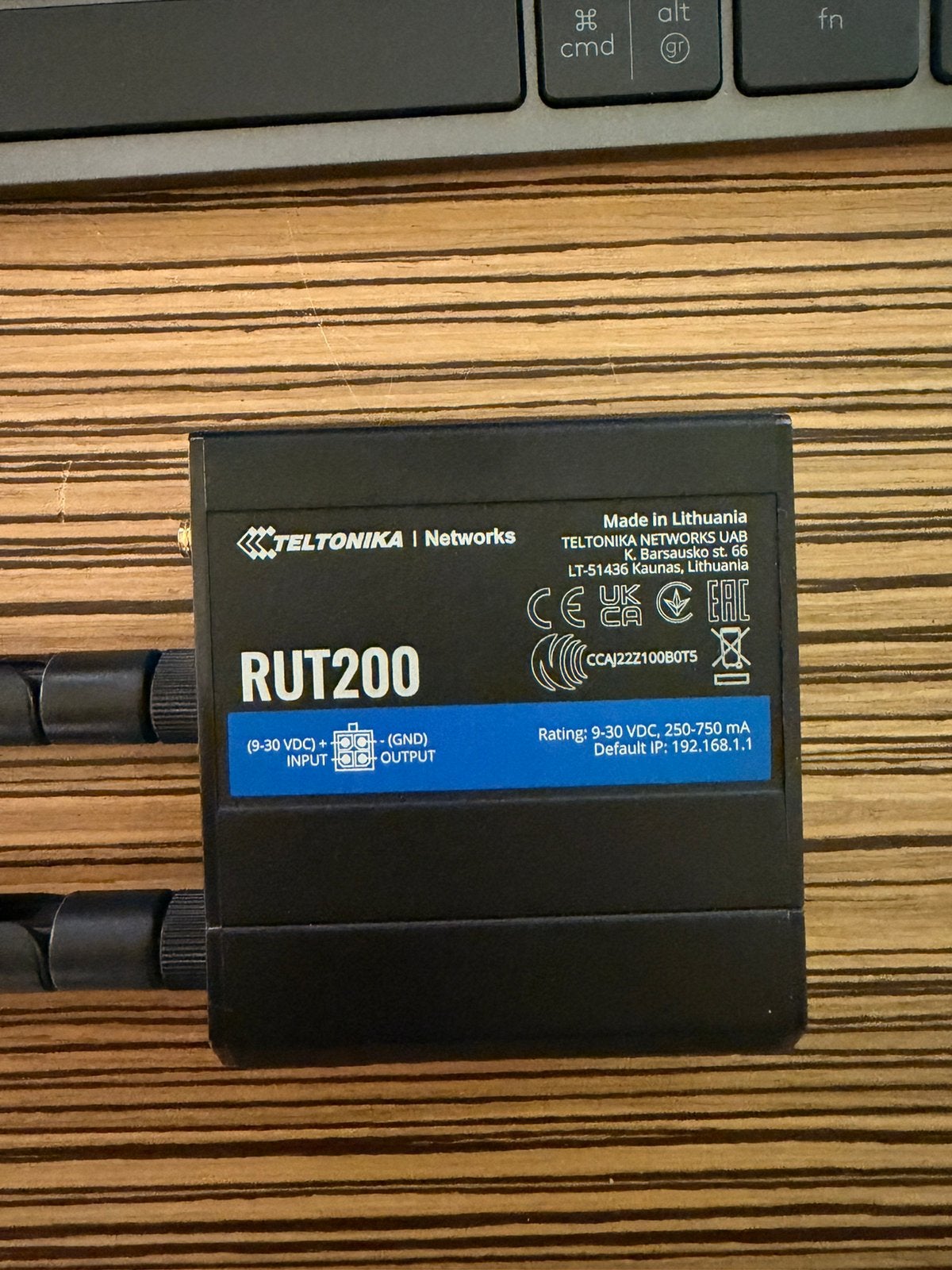 Teltonika RUT200 Industriële LTE Router, Computers en Software, Verzenden, Zo goed als nieuw, Router