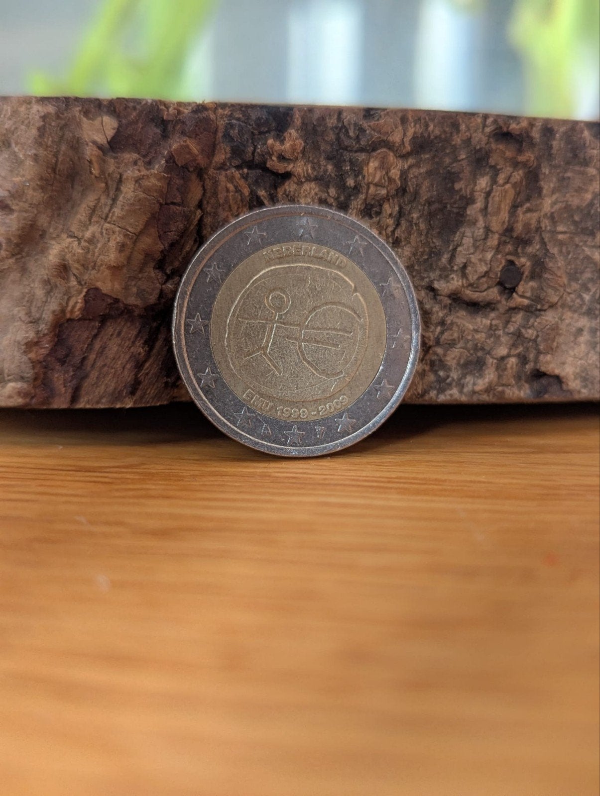 Zeldzame Nederlandse 2 Euro Herdenkingsmunt EMU 1999-2009, Ophalen of Verzenden, Koningin Beatrix, Euro's, Losse munt