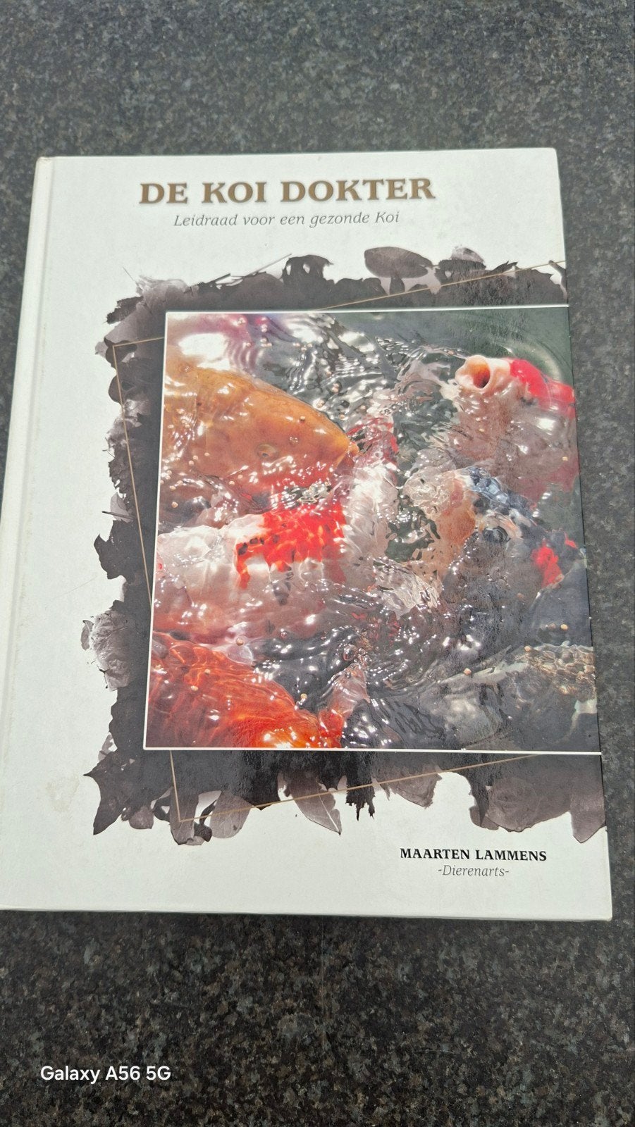 de koi dokter. Maarten Lammens., Ophalen of Verzenden, Zo goed als nieuw, Overige onderwerpen