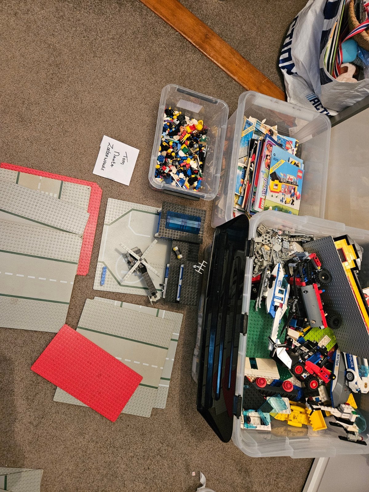 lego partij town technic etc. zie foto's, Ophalen of Verzenden, Gebruikt