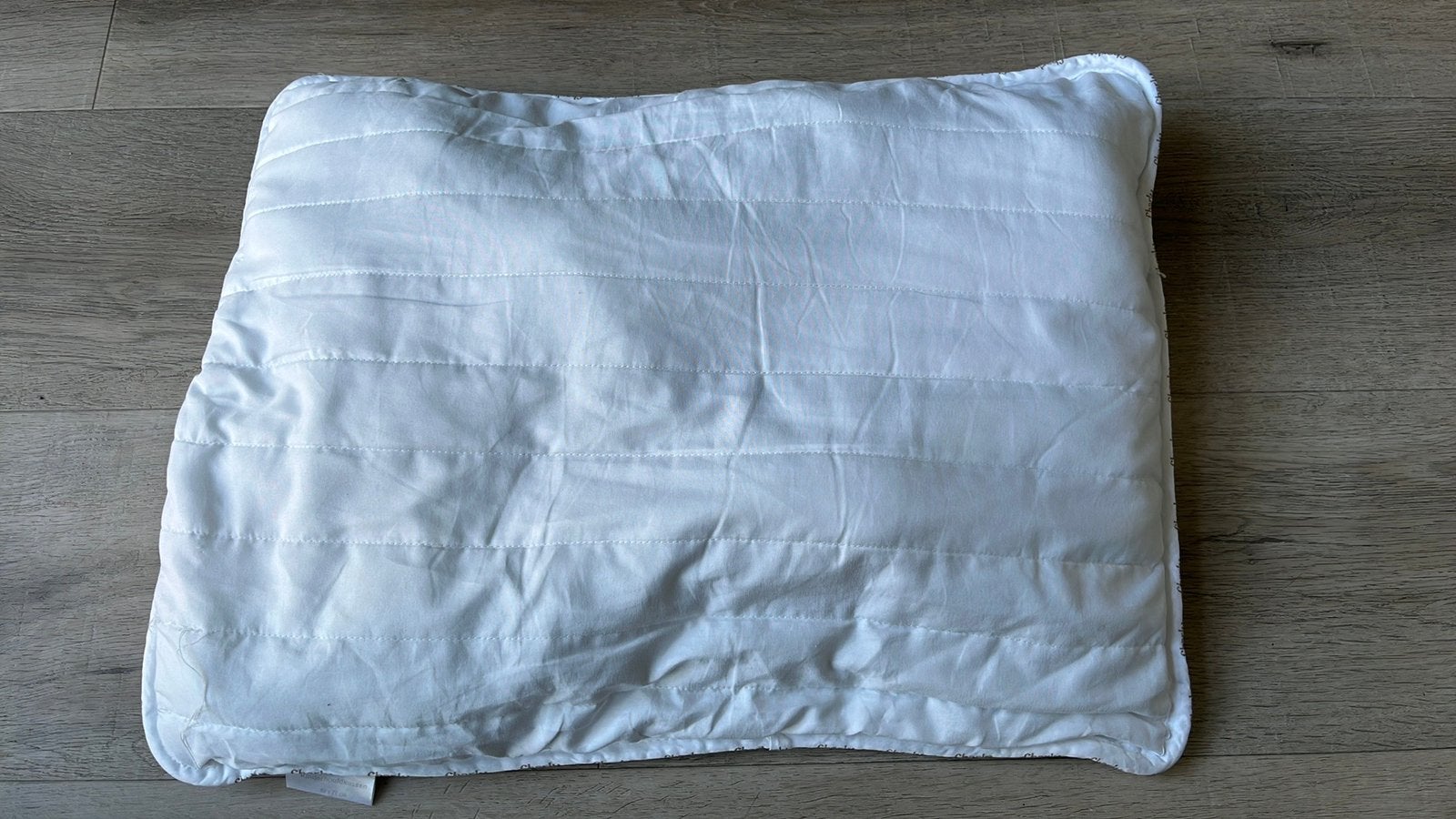 Kinderkussen 60x70 cm, Gebruikt, Wit, Ophalen of Verzenden, Kussen