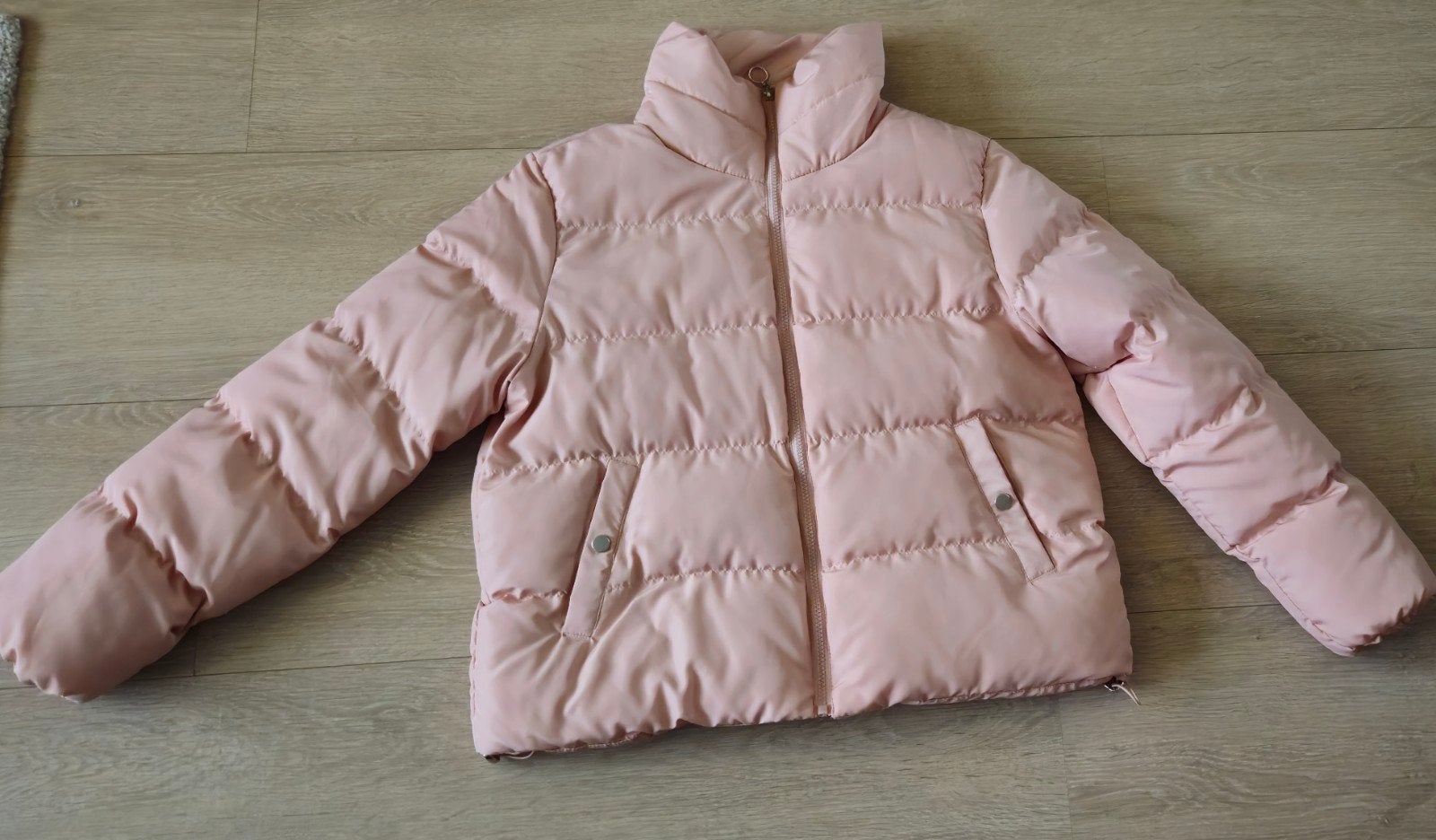 Roze Defacto Puffer Jas - Maat XL, Maat 46/48 (XL) of groter, Ophalen of Verzenden, Zo goed als nieuw, DeFacto