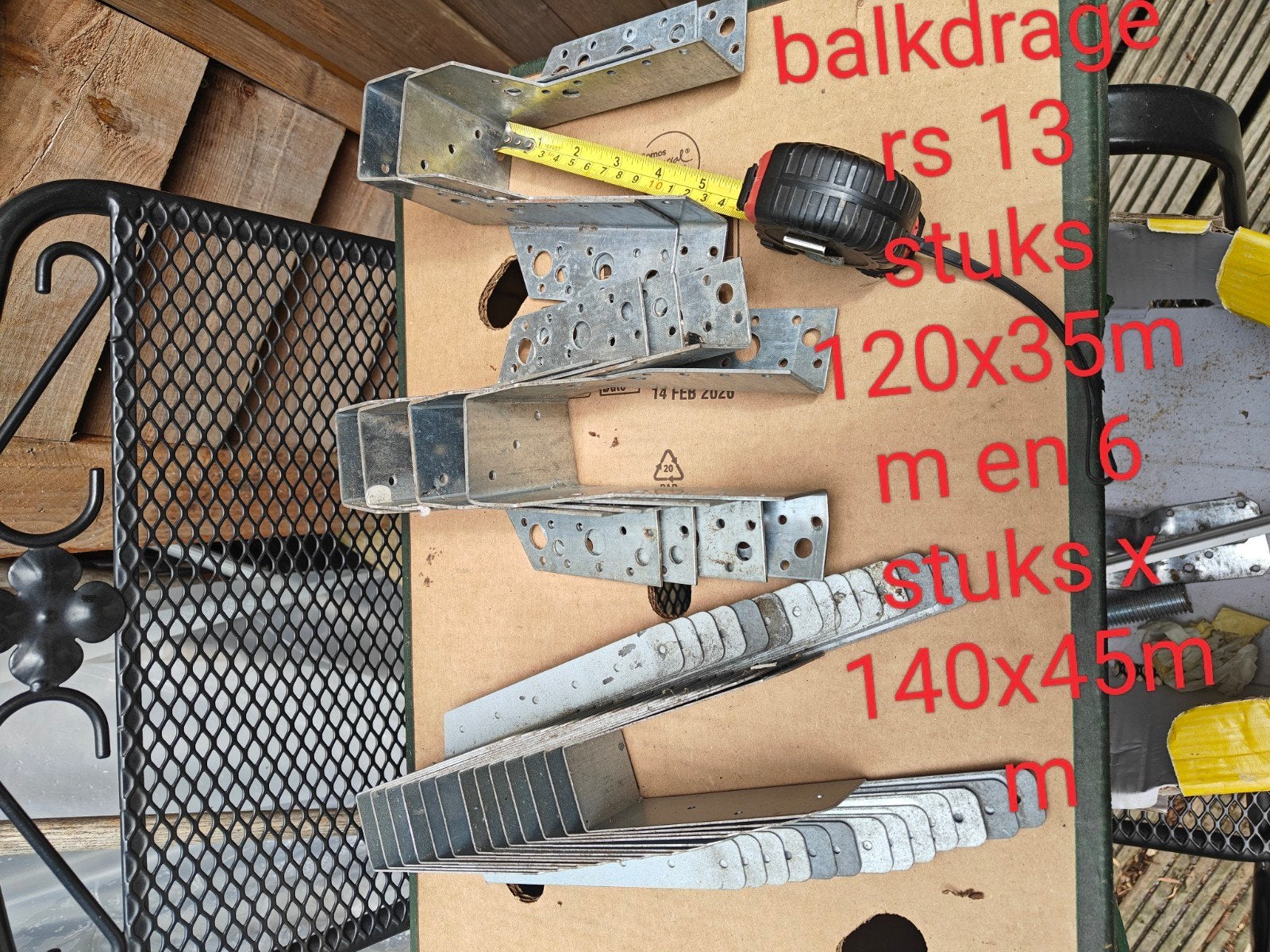 balkdravers, Ophalen