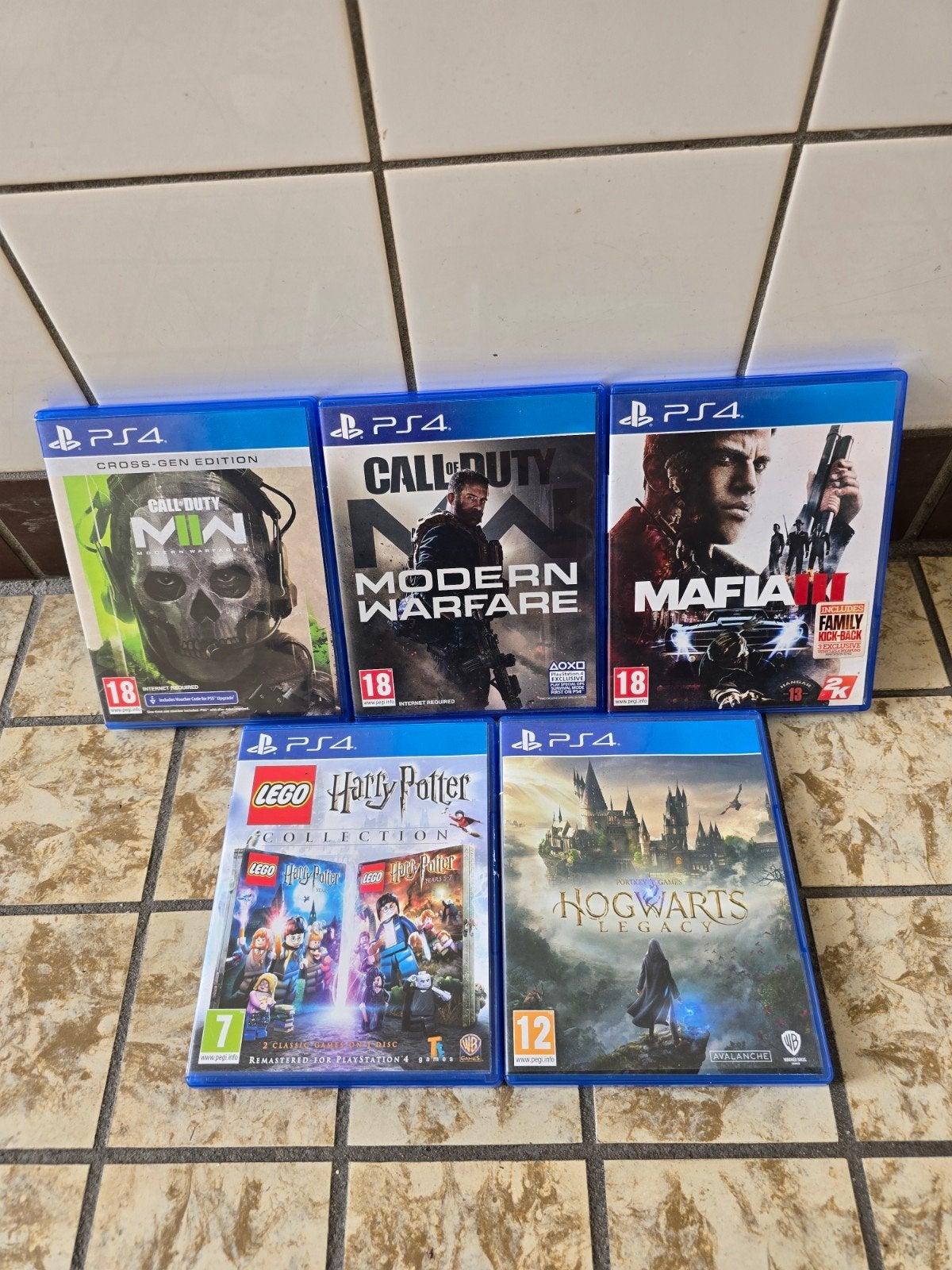 5 ps4 spelletjes, Spelcomputers en Games, Avontuur en Actie, Gebruikt, Vanaf 18 jaar, 1 speler