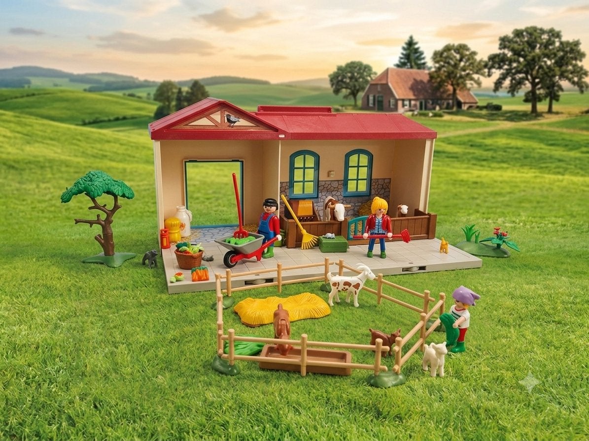 Playmobil Country 4897 Boerderij - Compleet met extra's, Ophalen of Verzenden, Gebruikt