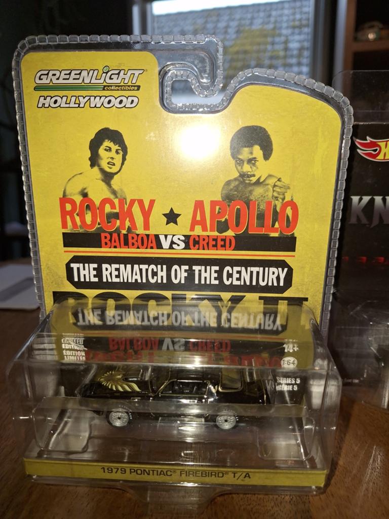 GreenLight Hollywood Rocky vs Apollo 1979 Pontiac Firebird, Ophalen of Verzenden, Nieuw, Auto