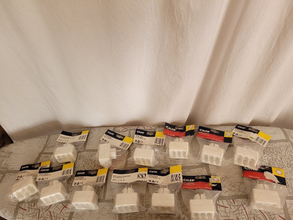 15 verdeelstekkers, ., Nieuw, Ophalen of Verzenden, .