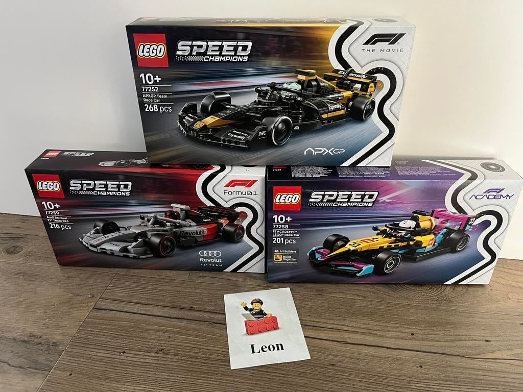Lego Speed Champions 77252, 77258 & 77259 MISB nieuw in doos, Lego, Nieuw, Complete set, Ongeopend/sealed