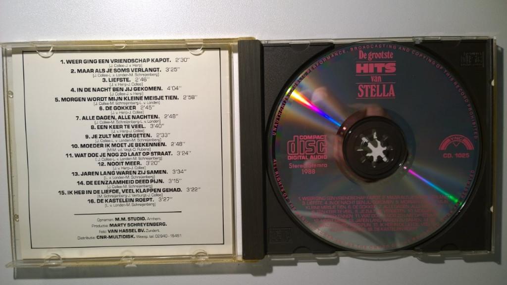 Stella - De Grootste Hits Van Stella, Cd's en Dvd's, Cd's | Nederlandstalig, Ophalen of Verzenden, Zo goed als nieuw, Levenslied of Smartlap