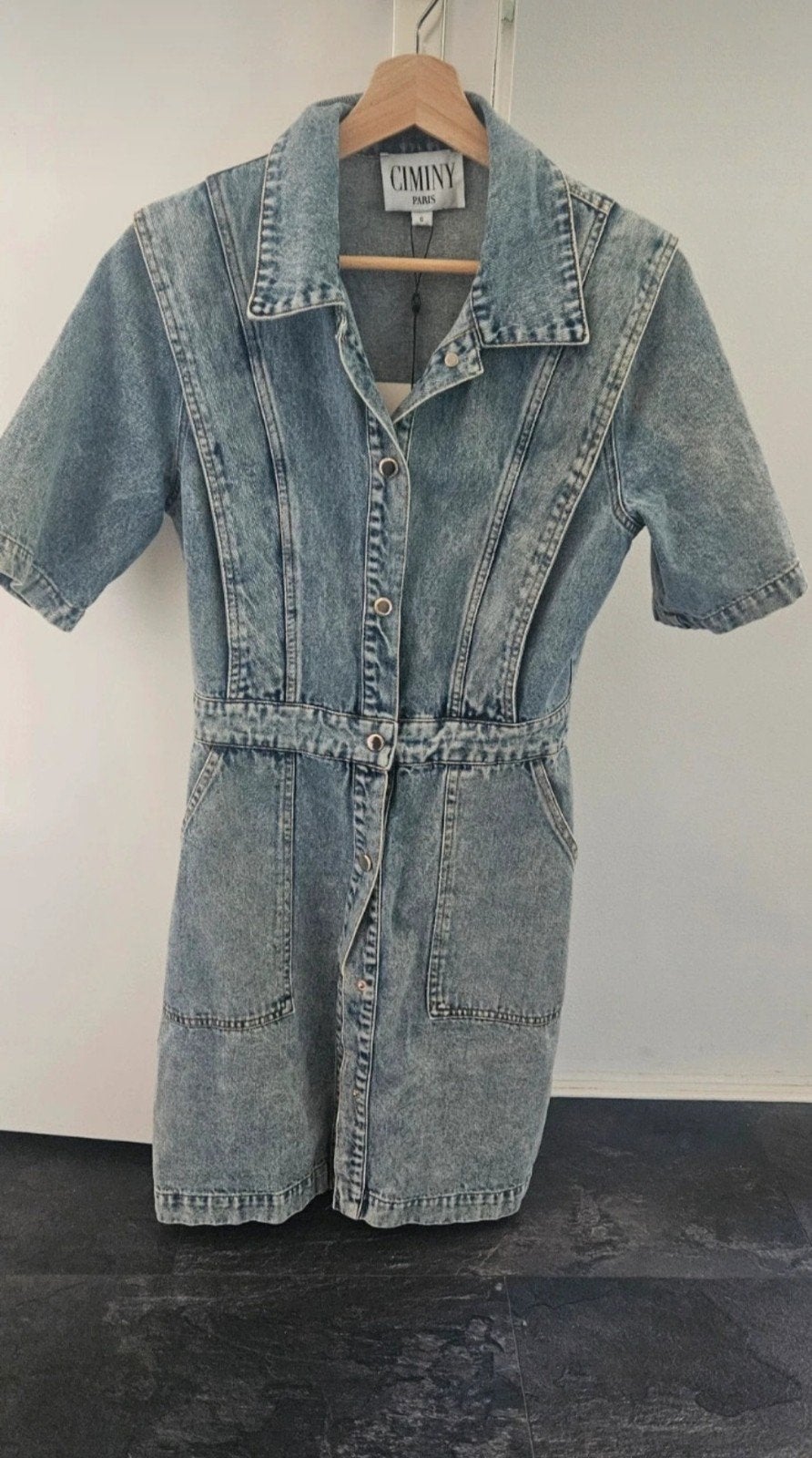 Denim dress, Ophalen of Verzenden, Nieuw, Blauw
