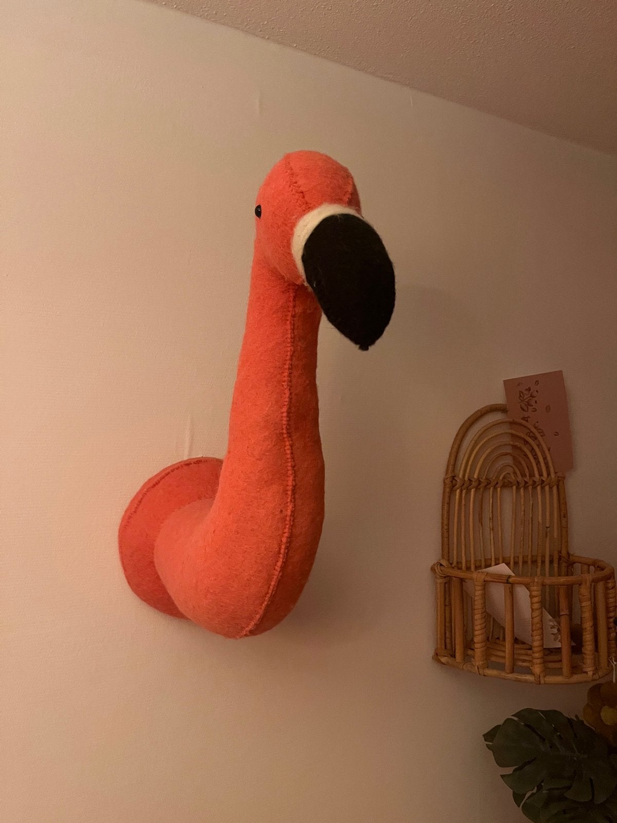 Flamingo vilt Sissy Boy, Ophalen of Verzenden, Zo goed als nieuw, Wanddecoratie