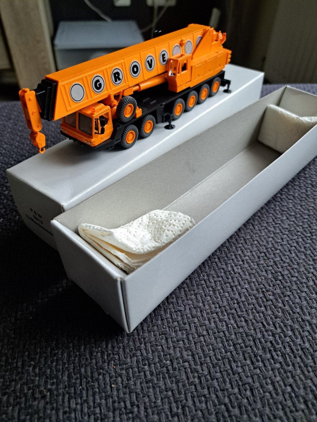 wiking model  grove te 1100 e mobile kraan, Hobby en Vrije tijd, Gebruikt, Wiking, West germany, Wiking