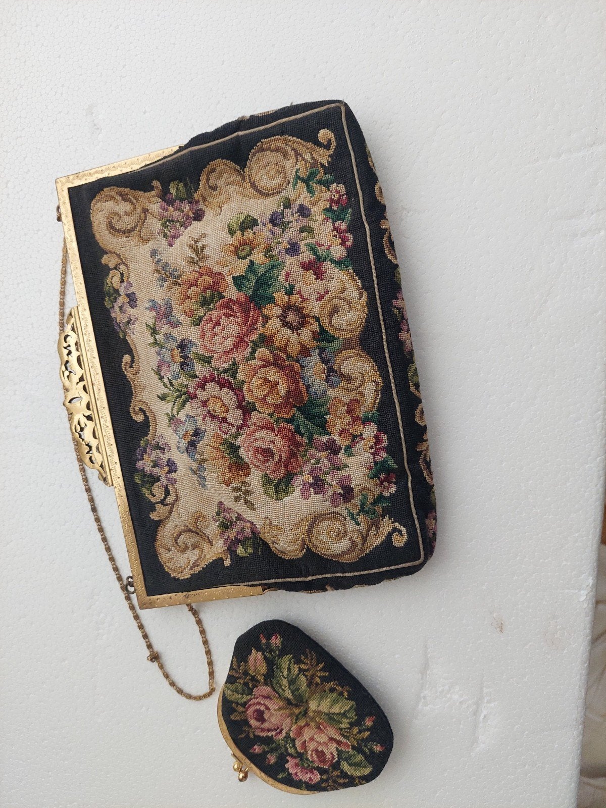 Vintage/antiek Jolles Austria tasje. Met bijpassend beursje., Ophalen, Dames, Jolles