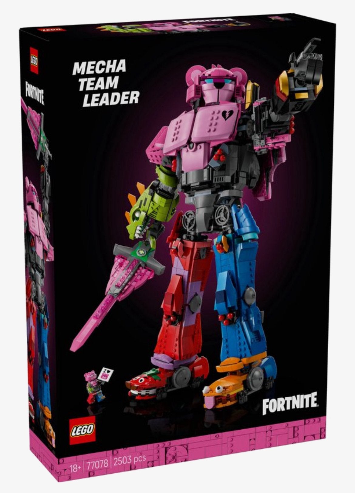 Lego Fortnite 77078 Mecha Team Leader - Nieuw in doos!, Overige thema's, Lego, Nieuw, Ophalen of Verzenden