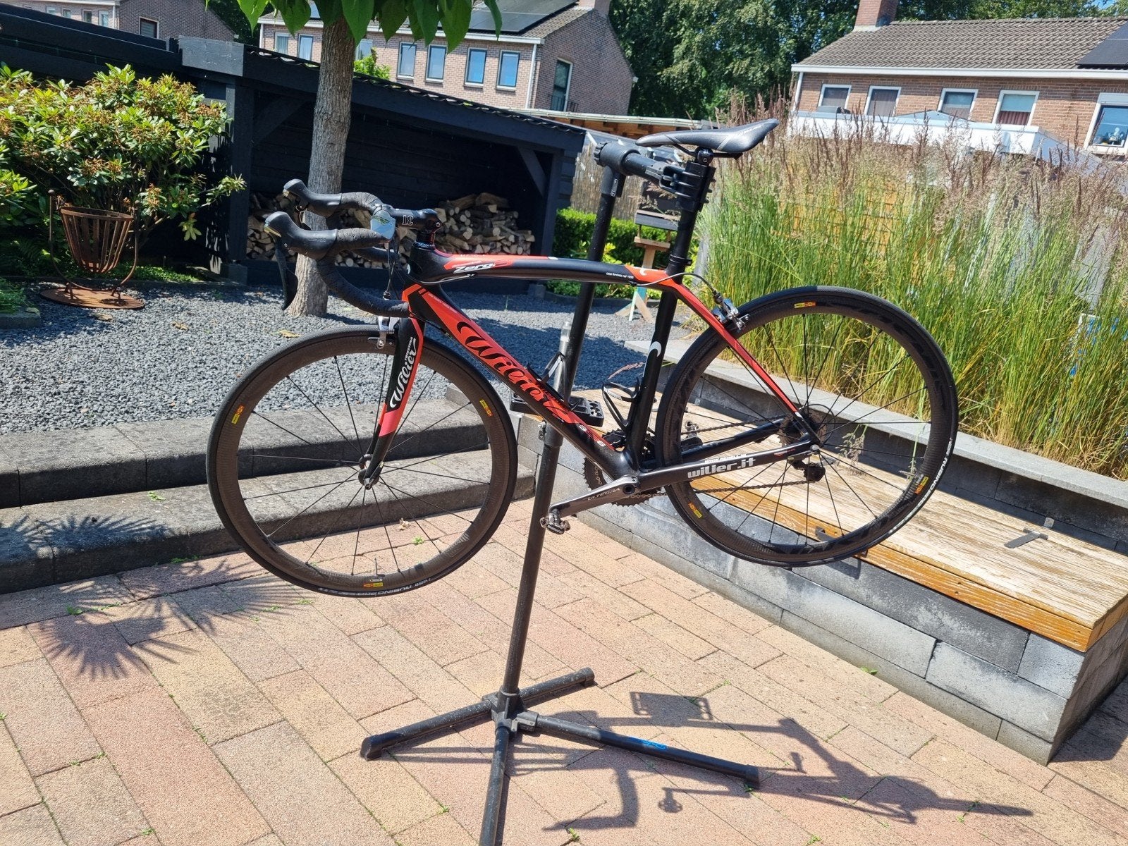 Wilier racefiets, Ultegra, carbon frame, 28 inch, Gebruikt, Carbon, Meer dan 20 versnellingen